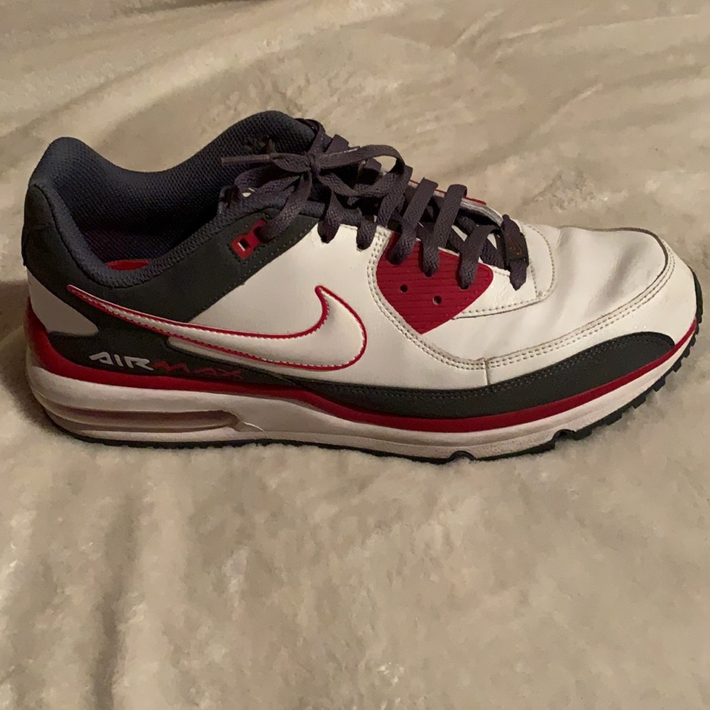 Nike Air Max Red, Gray, and White. - Picture 3 of 3